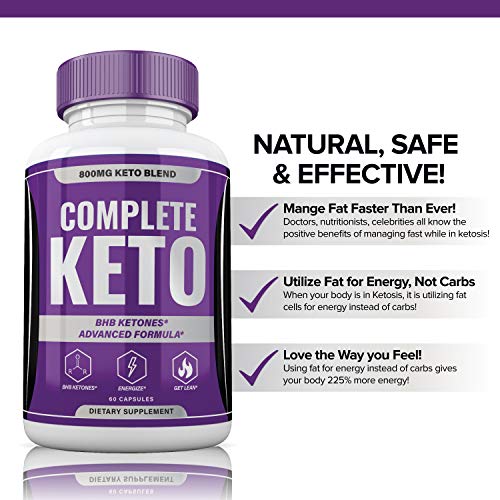 image for Tiger Bodi Complete Keto Pills 800mg, Keto Complete Diet Pills Capsule