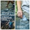 P&G Purifier of Water Portable Water Purifier Packets (240 Packets) - Emergency Water Filter Purification Powder for Emergency Kit, Survival, Camping, Hiking, Backpacking, and Disaster Preparedness
