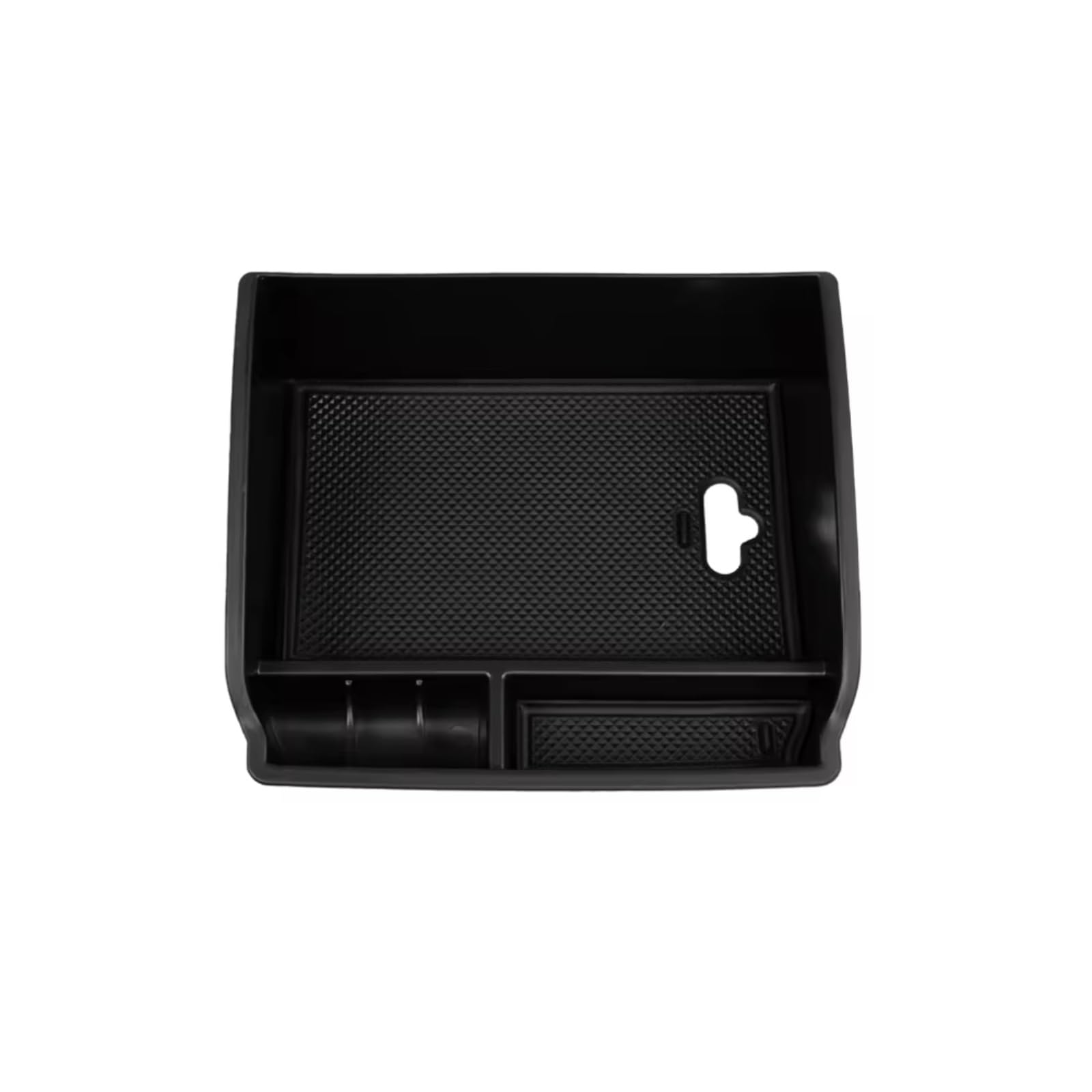DSEQOPHH Armrest Insert Organiser Compatible With Toyota For Fortuner For Hilux 2015-2022 1 Pcs Car Armrest Storage Box Tray Central Console Holder Container