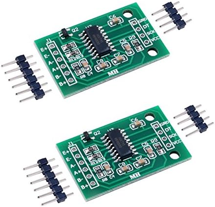 DIYmall 2pcs Hx711 Weight Weighing Load Cell Conversion Module Sensors Ad Module for Arduino Microcontroller