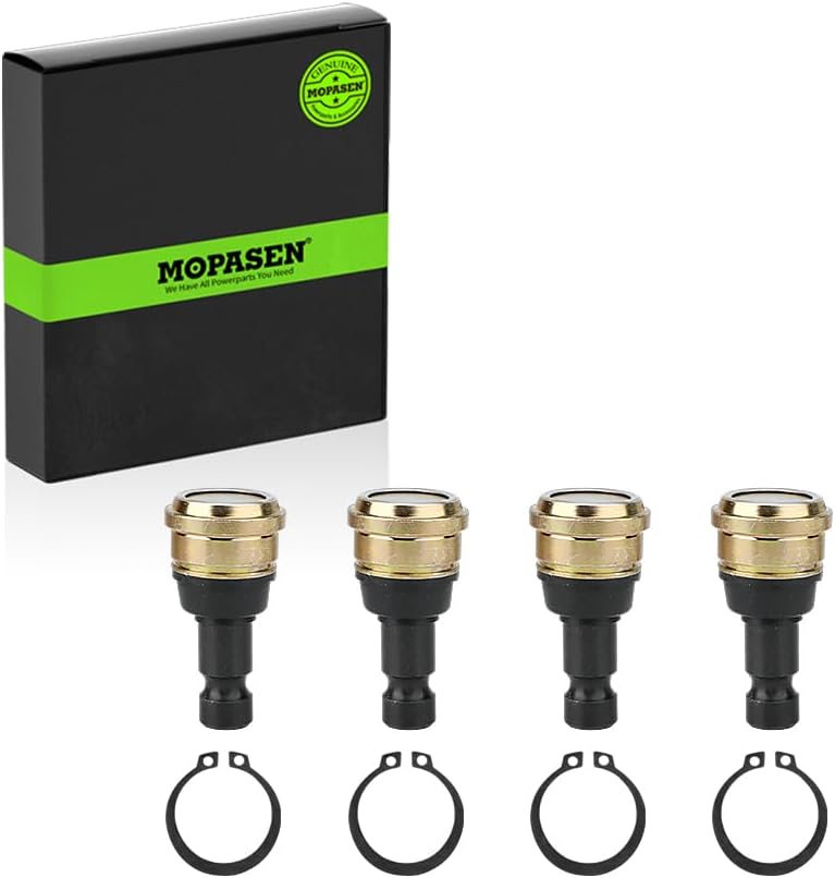 4 pcs Front Suspension Lower and Upper Ball Joint Compatible With Polaris Ranger Xp 900 2013 2014 2015-2018