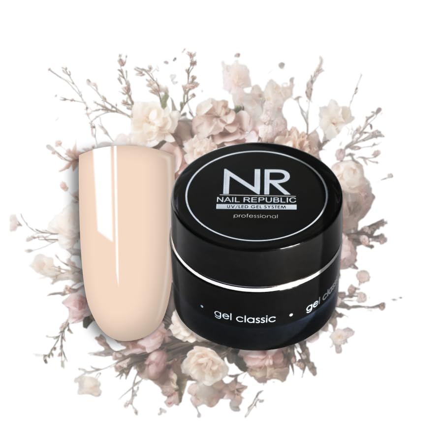 Nail Republic Gel classic classic modeling nail polish gel №02/1 (15 gr) (05(Beige), 15 ml)-image-38