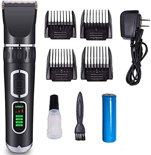 KouRy Groomsman Trimmer for Men for Beard, Mustache, Stubble, Battery