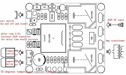 Q-BAIHE Gruppo a Amplificatore Ritardo di Potenza