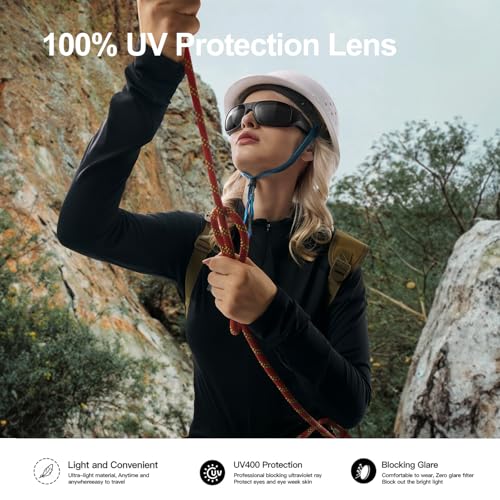Image of OhO Camera Glasses,4K Pro 24M Resolution H.265 Smart Glasses with Built-in Memory,UV400 Sunglasses for Outdoor Sport