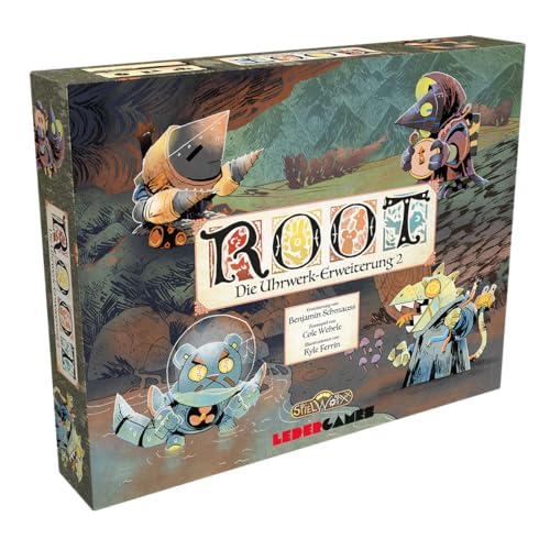 Spielworxx, Root – Die Uhrwerk-Erweiterung 2, Erweiterung, Kennerspiel, Strategiespiel, 1-4 Spieler, Ab 10+ Jahren, 90 Minuten, Deutsch