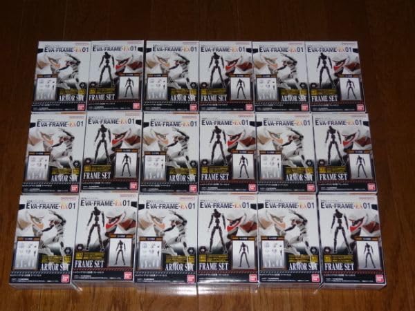 エヴァフレームEX 01 05 エヴァ量産 フレームセット + 06 エヴァ量産機