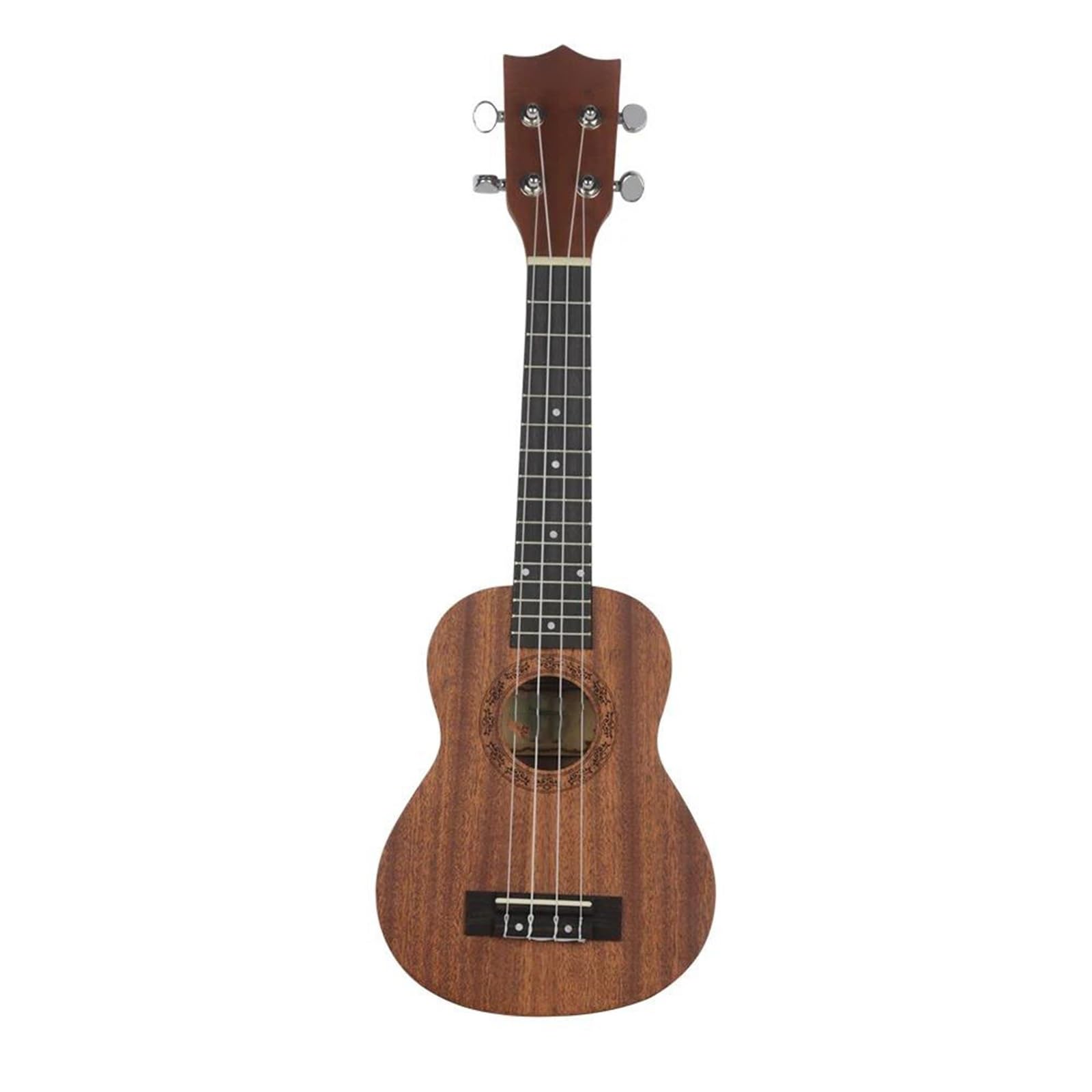 Profi Ukulele 21-Zoll-Ukulele-Minigitarre Viersaitiges Walnussholz-Zupfinstrument Geeignet Für Anfänger Und Profis