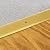 1.75" Mini Threshold/Seam Binder Hammered Finish (3 FT, Satin Gold)