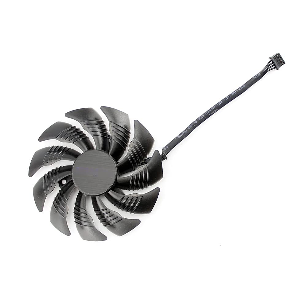 2 Ventole T129215SU Da 87mm Per Scheda Grafica GeForce Gigabyte GTX1070 WINDFORCE – 12V, 4 Pin