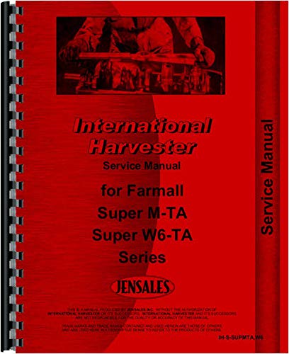 Farmall Super MTA Tractor Service Manual
