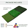 CRESTGOLF-Alfombrilla-de-Golf-para-Golpear-3-en-1-Plegable-Antideslizante-para-Hierba-practica-para-triturar-cesped-Alfombrilla-de-Golf-para-Patio-Trasero-para-Conducir-y-Entrenar-Golf