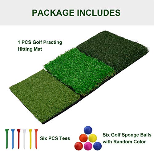 CRESTGOLF-Alfombrilla-de-Golf-para-Golpear-3-en-1-Plegable-Antideslizante-para-Hierba-practica-para-triturar-cesped-Alfombrilla-de-Golf-para-Patio-Trasero-para-Conducir-y-Entrenar-Golf