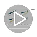 Image of Crompton Laser Ray Neo 36W LED Batten (Cool Daylight) - Pack of 10, White