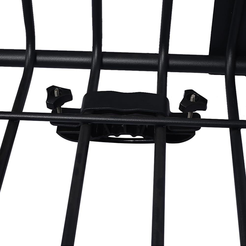 SPOFLYINN 38.5 x 43 Inch Universal Roof Rack Cargo Carrier Basket Rooftop Luggage Holder Carrier Basket for Camping Traveling 42 inches