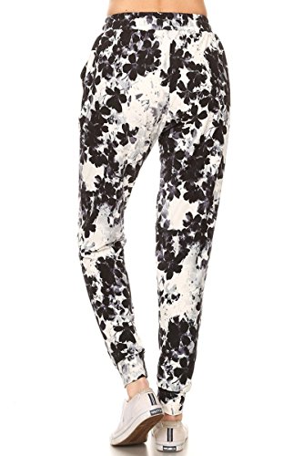 Image of Leggings Depot Premium Jogger Women's Popular Print High Waist Track Pants(S-XL)