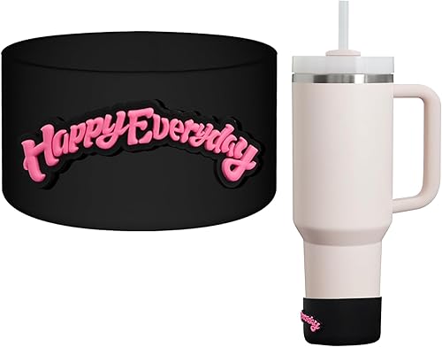 Miniatura 8 de GENLEAS - Bota protectora de silicona para vaso Stanley Quencher de 30 oz40 onzas para botella de agua Hydro Flask de 12 a 24 onzas para vasos