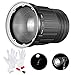 Produktbild Neewer Fresnel 2X Objektivhalterung mit Kamera Reinigungs Set Kompatibel mit Neewer SL60W SLB60W SL-150W SL-200W LED Licht und Anderen Bowens Montage Dauerlichtern