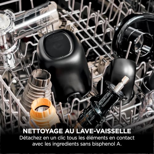 Ninja Extracteur de jus à pression à froid compact, carafe 700 ml JC151EU – vue 7