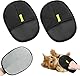 Azhong toys Fellmagnet, Fellhandschuhe Fingerlos Katze- Wiederverwendbare Fell Magnet Handschuhe, Katzen Handschuhe Fellpflege Für Glattes und Gesundes Fell Für Kleidung, Sofas (2 PCS)
