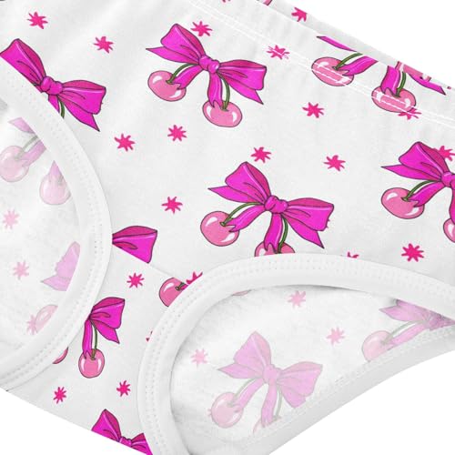 Pink Cherry Tied Bow Toddler Girls's Underwear 2T 202c18404