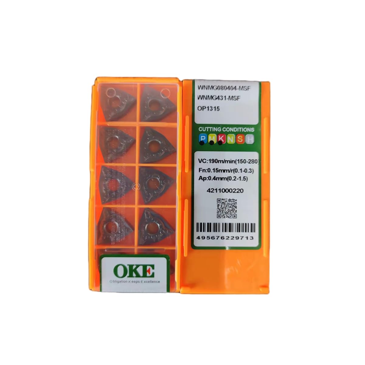 Insert de tournage 100 % original WNMG WNMG06 WNMG0604 WNMG060408 MF WNMG060408-MF OP1315