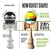 Sweets Kendamas 5-Stripe Boost Kendama - Improves Hand Eye Coordination, Reflexes, All Levels, Stripe Design, Extra String Accessory Bundle (Poncho)