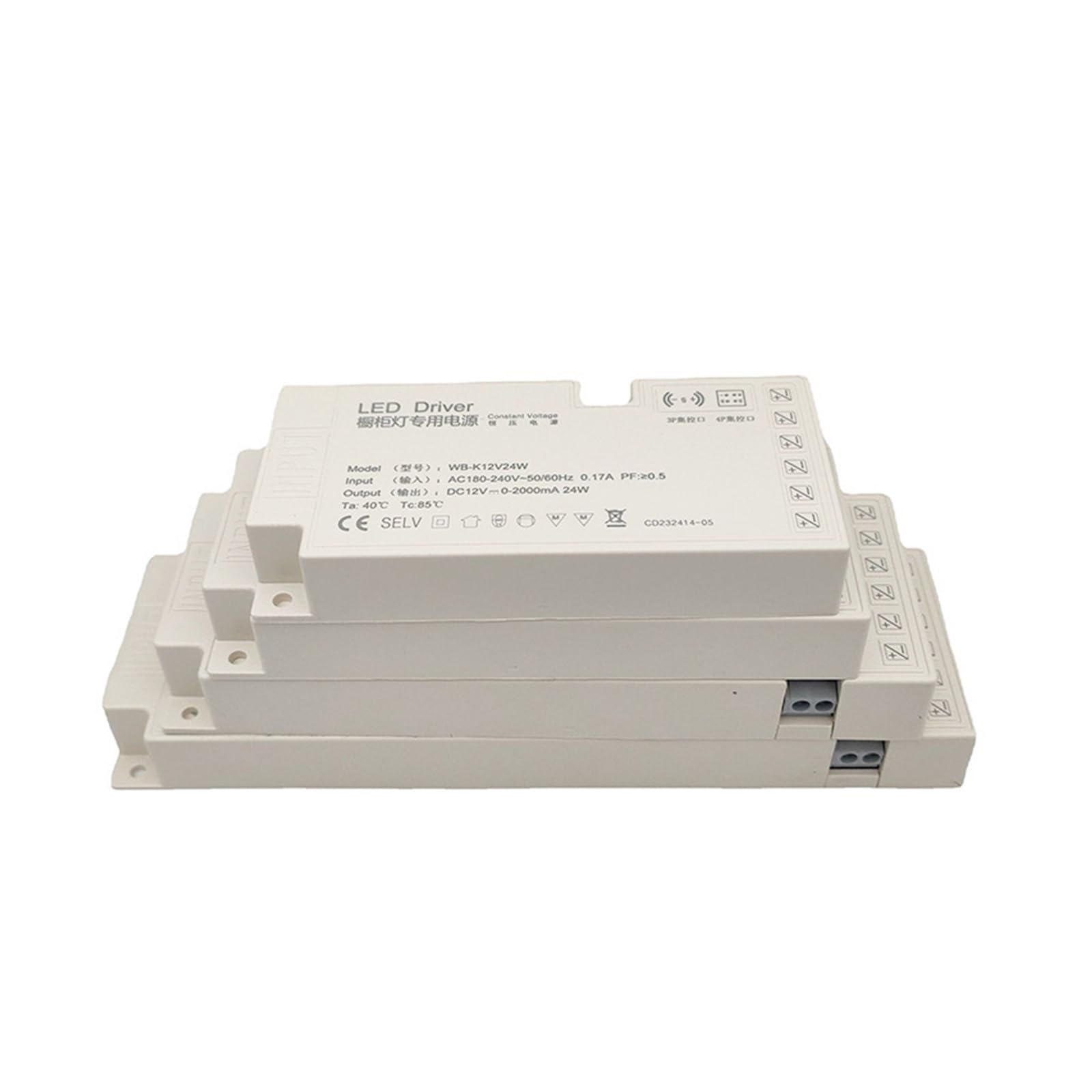 Pilote de lumière 12V 36W alimentation pour éclairage LED d'armoire