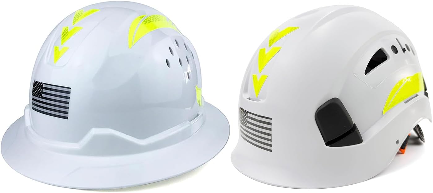 A Bundle of ANT5PPE Hard Hat Hardhats Full Brim and ANT5PPE Hard Hat Hardhats Safety Helmet