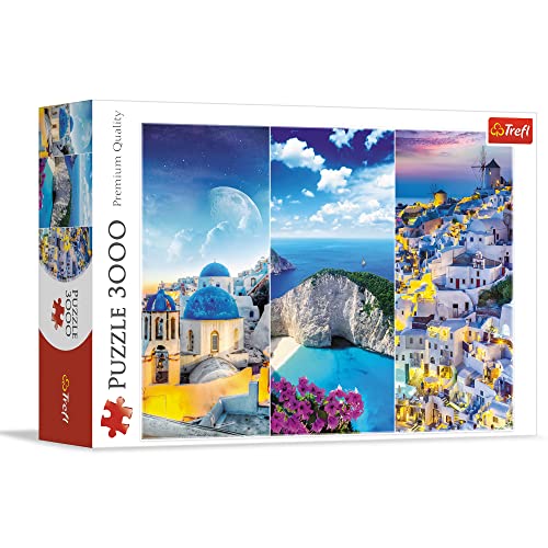 Trefl Greek Holidays - Rompecabezas Clásico 3000 Piezas 45.7"x 33.5" miniatura 1