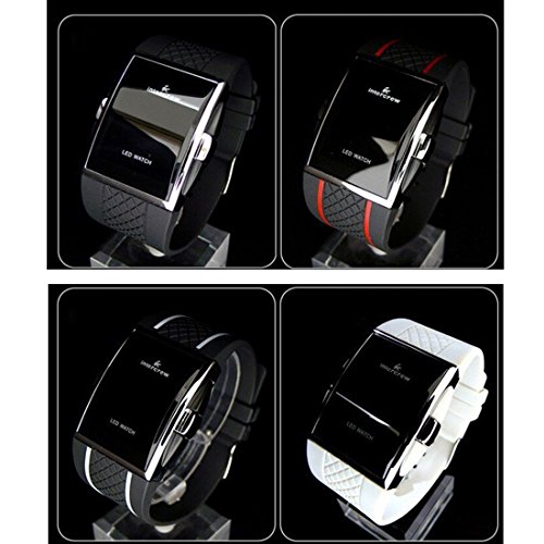 BYD - LED Watch Unisex Orologio Watch gel di