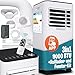 MONZANA® lokale Klimaanlage MZKA2600 WIFI App Mobil Fensterabdichtung Abluftschlauch 9000BTU 4in1 1000W 30qm Fernbedienung Luftentfeuchter Klimagerät