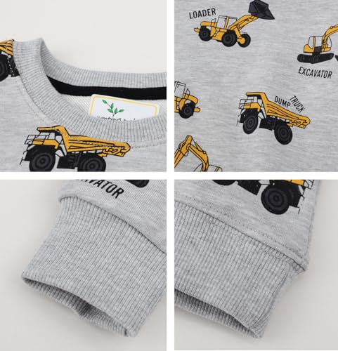 Boys Sweatshirts Long Sleeve Sweatshirts T-shirts Crew Neck Cotton Casual Sweatshirts Cartoon Tops for Boys-2254