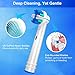 REDTRON Cabezal de Recambio para Oral-B Cepillo de Dientes Eléctrico Recargable, 16Pzs...