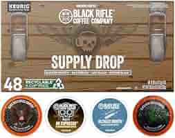ブラックライフルコーヒー　キューリグ 48個 k-cup　バラエティ パック Amazon.com: Black Rifle Coffee Company Supply Drop Variety