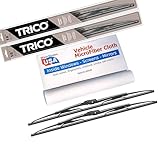 WiperBladesUSA Wiper Set compatible with Jeep Cherokee 1990 (Set of 2) Wiper Blades