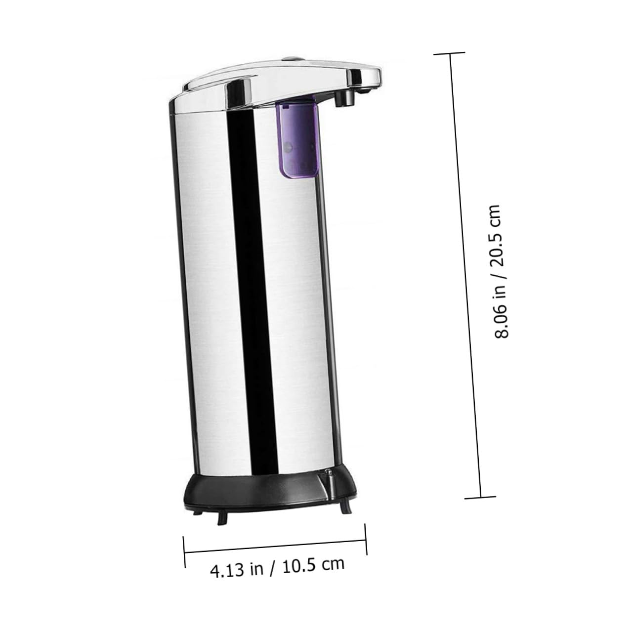 Dispensador de Jabón sin Contacto 250ml de Acero Inoxidable