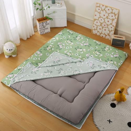 Funda de colchón de futón lavable para colchones japoneses 2