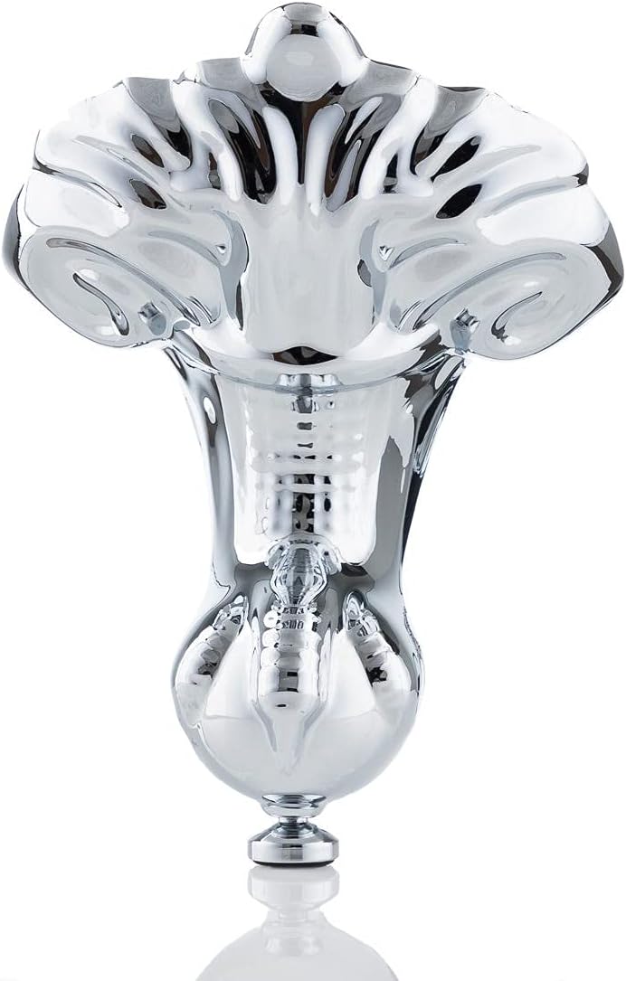 Vintage Tub & Bath Aurora 57 Inch Acrylic Slipper Clawfoot Tub - Rim Faucet Drillings - Imperial Ball & Claw Feet