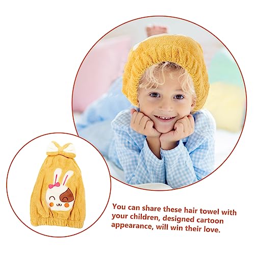 FRCOLOR Touca De Cabelo Seco 5 Peças Bandanas De Microfibra Toalhas De Microfibra Para Crianças Gorr