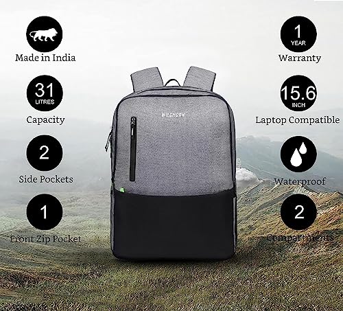 Image of WildHorn Laptop Backpack for Men /Women I Fits upto 15.6 inch Laptop I Waterproof I Travel /Business /College Bookbags