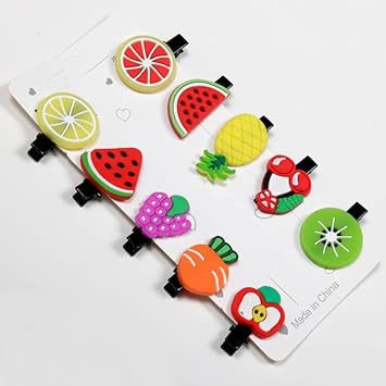 NATURE Fruits Hair Clips Set Baby Hairpin For Kids Girls Toddler Barrettes Hair Accessories