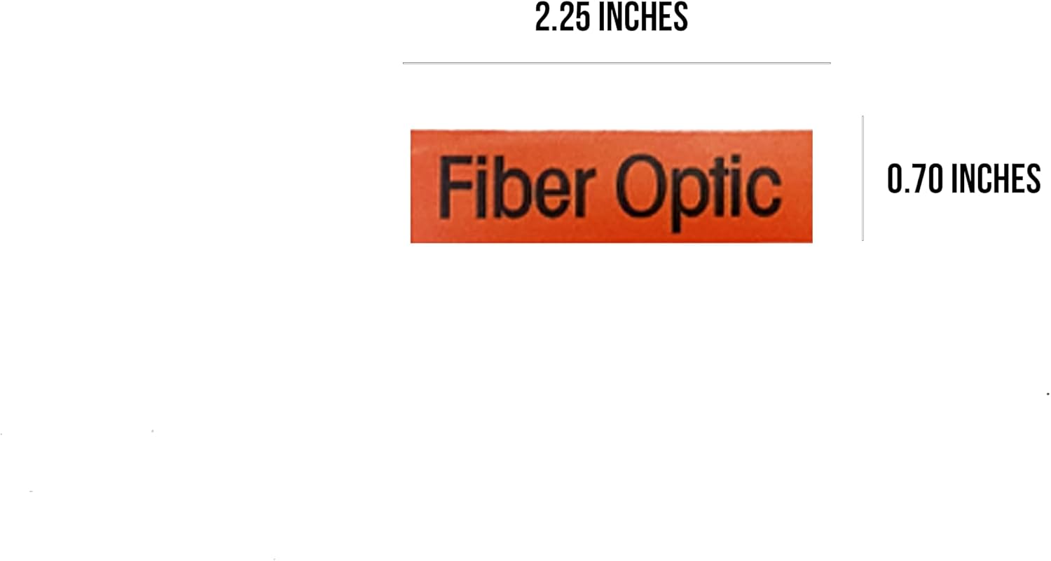Professional Fiber Optic ID Solutions: Ultra-Durable PA6 Markers & High-Resistant UV-Cured Label Packs (Fiber Optic Label Kit)