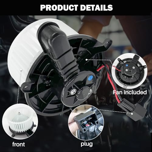 Image of 700251 AC Heater Blower Motor Fan Fit for Ford f-250 Super Duty 2011-2016，f-350 Super Duty 2011-2016，for Mazda 6 2009-2013 BC3Z19805C, FO3126138, GS3L61B10