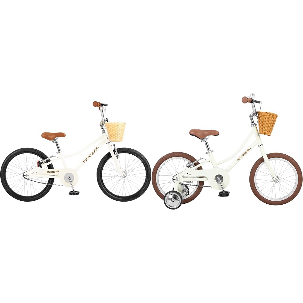 18 Inch 12 Inch Kids Bike With Training Wheels – For Ages 2-6 Years, Adjustable Seat & Handlebars, Basket, Single Speed Adjustable Kids Bike