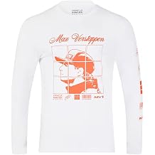 Castore Red Bull Racing F1 Max Verstappen Long Sleeve Puzzle T-Shirt