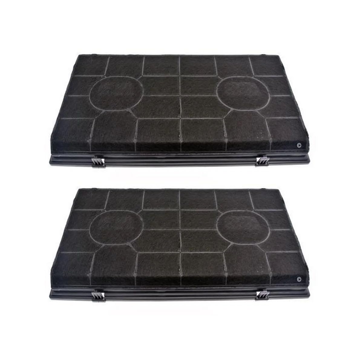 SOS Accessoire Lot de deux filtres charbon type 190 FAT190 d'origine Hotte 481281718523, 484000008578 WHIRLPOOL
