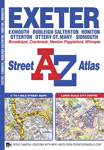 Preisvergleich Produktbild Exeter Street Atlas (A-Z Street Atlas S.)