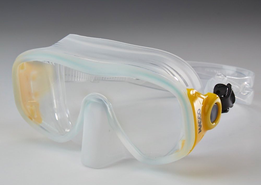 Sherwood Macco SUB-Frame Adjustable Scuba Diving MASK (Yellow)