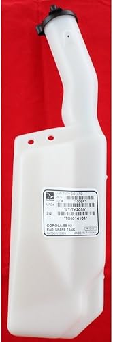 Miniatura 4 de Evan Fischer Tanque de expansión de depósito de refrigerante compatible con Corolla 98-02 con tapa de plástico